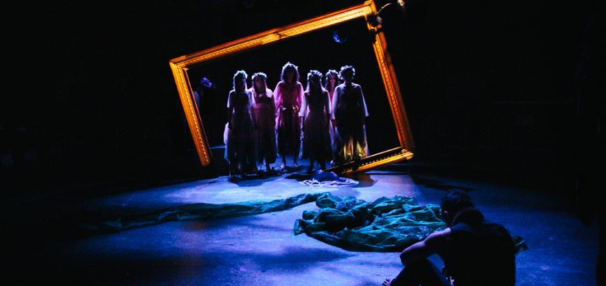 12 Ophelias (a play with broken songs) / Scenic Design by Isabel Le / Photo by Isabel Le