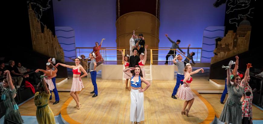 Anything Goes / Set Design by Alex Winterle / Photo by Alan Alabastro