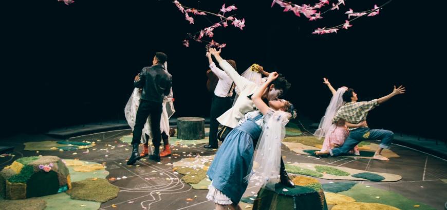 The cast of As You Like It