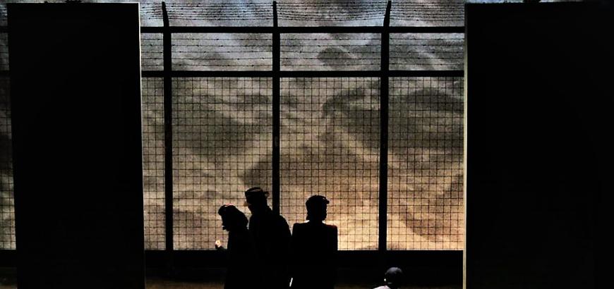 The Journal of Ben Uchida at Seattle Children's Theatre / Lighting Design by Matt Webb / Photo by Mike Hase