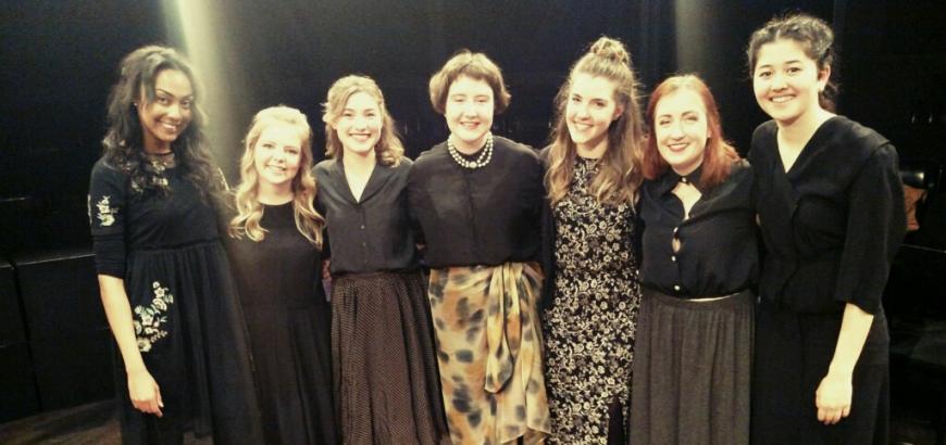 The cast of "What Fresh Hell is This? Performing the Depth and Wit of Dorothy Parker"