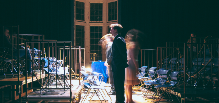 Death ETC / Scenic Design by Isabel Le / Photo by Isabel Le