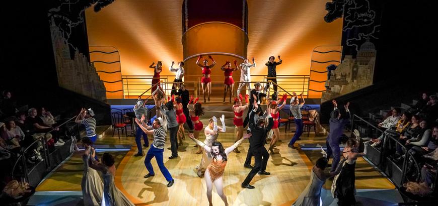 Anything Goes / Lighting Design by Matt Webb / Photo by Alan Alabastro