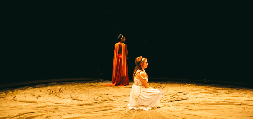 Iphigenia and Other Daughters / Scenic Design by Isabel Le / Photo by Isabel Le