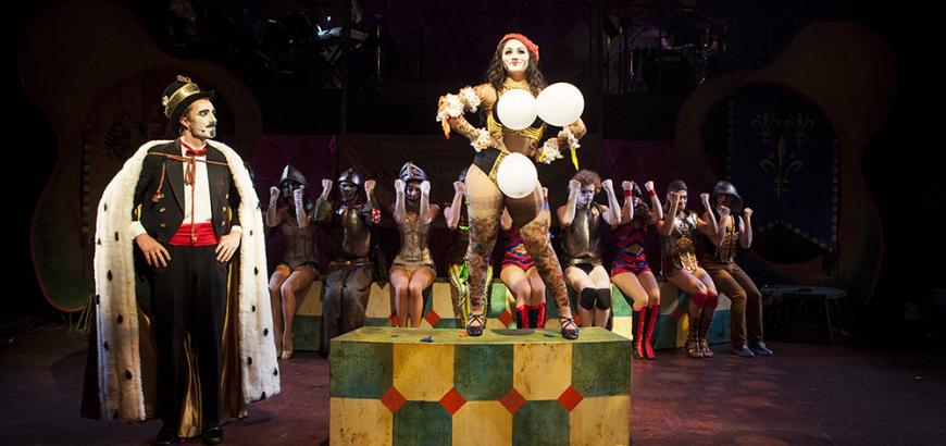 Two actors appear in the musical "Pippin"