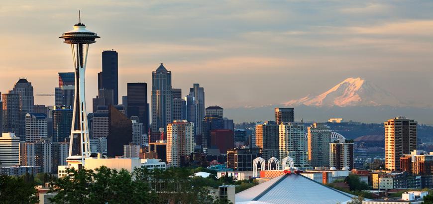 Seattle Skyline - Photo by Steve Korn