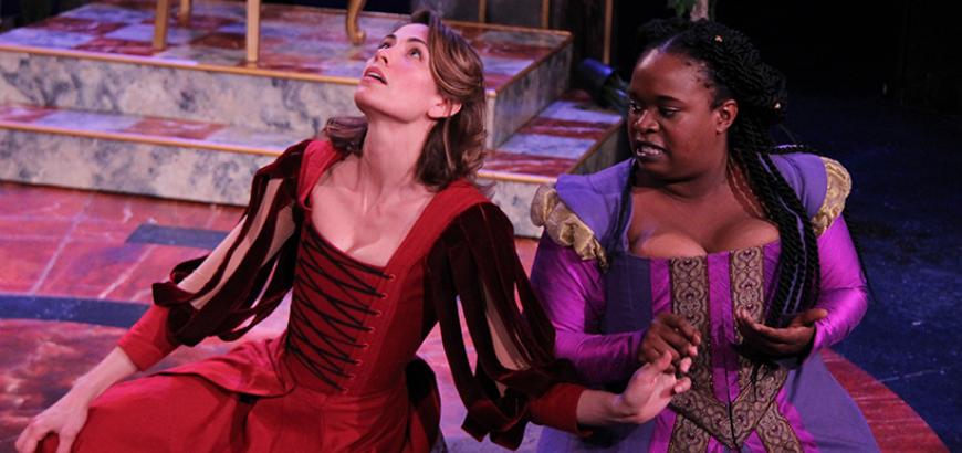 Bridget McKevitt and Bria Henderson in Sueño