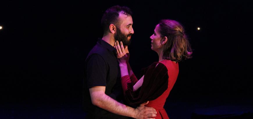 Adrian Tafesh and Bridget McKevitt in Sueño