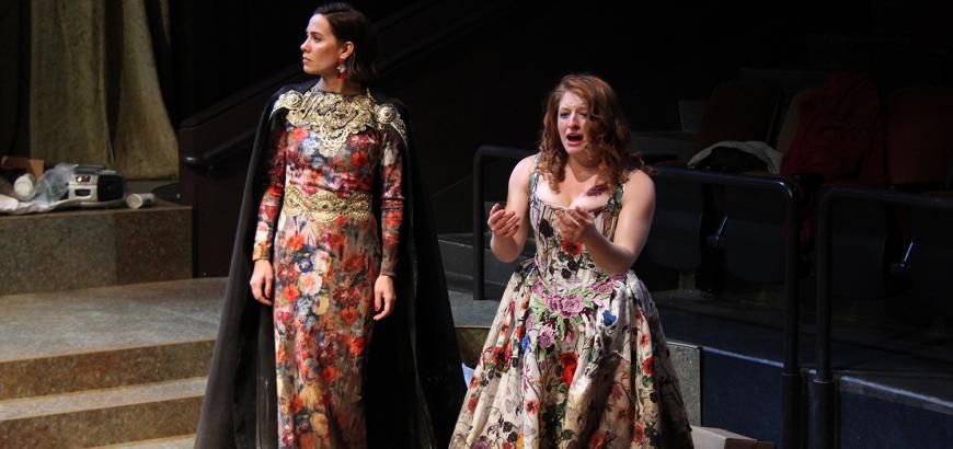 Trojan Women: A Love Story, 2018 | Costume Design by Emily Woods Hogue | Photo by Isabel Le
