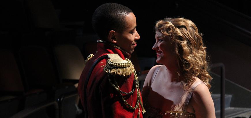 Allen Miller III and Alana Cheshire in Trojan Women: A Love Story