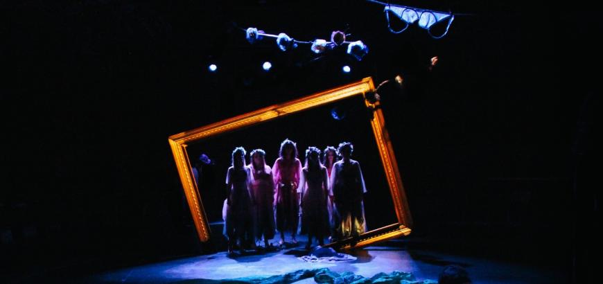 Twelve Ophelias (a play with broken songs) | Scenic design by Isabel Le | Photo by Kyler Martin
