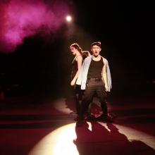 Annie Willis and Stanley Dang in The Inexplicable Redemption of Agent G