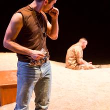 Jon Díaz and Adrian Tafesh in In the Heart of America / Photo by Kyler Martin