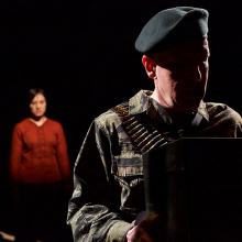Asialani Holman and Greg Lyle-Newton in In the Heart of America / Photo by Kyler Martin