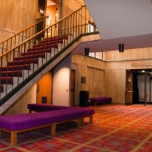 Lobby of Meany Studio Theater