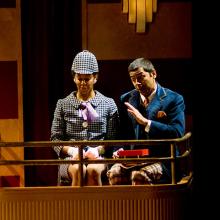 Actors in The Real Inspector Hound