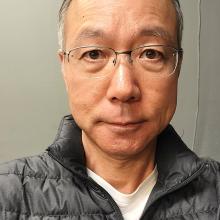 Ojin Kwon, smiling