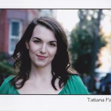 Photo of Tatiana Pavela. Photo of Tatiana Pavela.