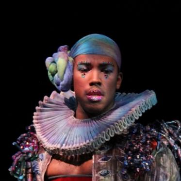 An actor on stage